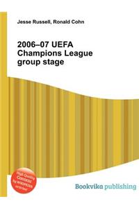 2006-07 Uefa Champions League Group Stage