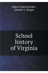 School history of Virginia