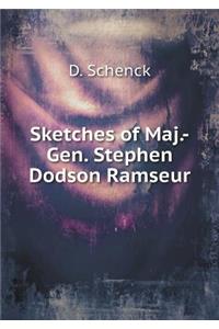 Sketches of Maj.-Gen. Stephen Dodson Ramseur
