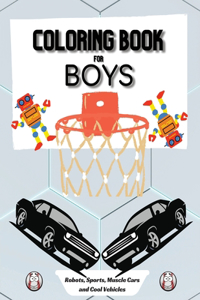 Coloring Book for Boys