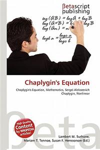 Chaplygin's Equation
