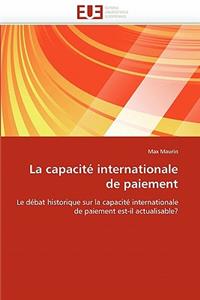 La Capacité Internationale de Paiement