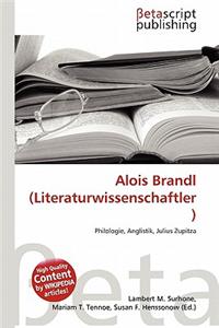 Alois Brandl (Literaturwissenschaftler)