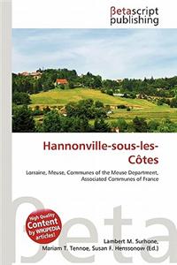 Hannonville-Sous-Les-C Tes