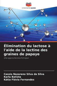 Élimination du lactose à l'aide de la lectine des graines de papaye