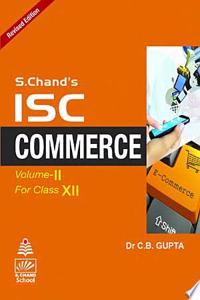 S. Chand's ISC Commerce for Class XII