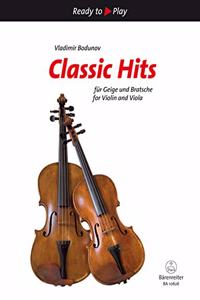 Classic Hits for Violin & Viola (2 playing scores)