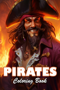 Pirates Coloring Book for Adults