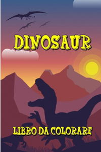 Dinosaur Libro Da Colorare