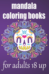 mandala coloring books for adults 18 up
