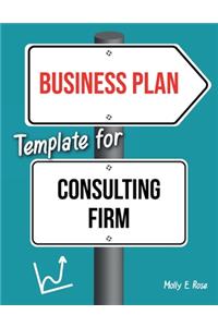 Business Plan Template For Consulting Firm