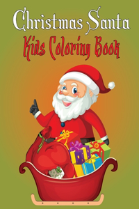 Christmas Santa Kids Coloring Book