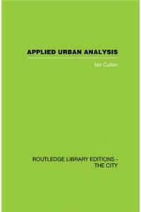 Applied Urban Analysis