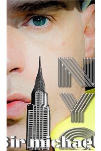 Iconic Sir Michael Huhn Artist NYC Chystler Building Self Portrait Artist Drawing Journal