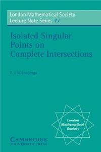 Isolated Singular Points on Complete Intersections