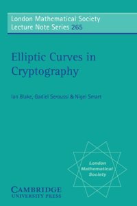 Elliptic Curves in Cryptography