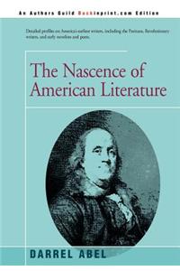 The Nascence of American Literature