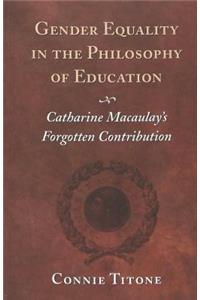 Gender Equality in the Philosophy of Education