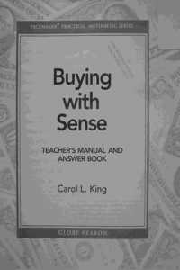 Buying with Sense Tg Third Edition 1997c
