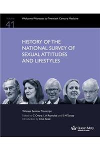 History of the National Survey of Sexual Attitudes and Lifestyles