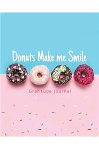 Donuts Make me Smile Gratitude Journal