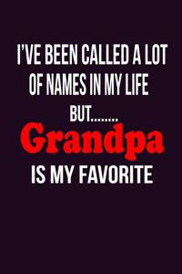 I'Ve Been Called A Lot Of Names In My Life But Grandpa Is My Favorite