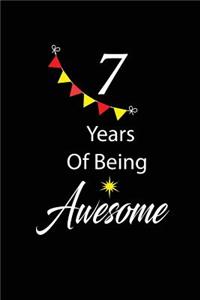 7 years of being awesome