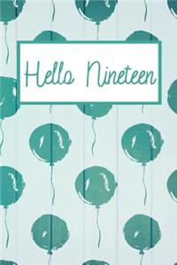 Hello Nineteen