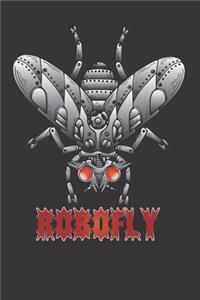 Robot Fly Robofly Notebook Journal