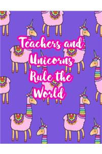 Teachers and Unicorns Rule the World