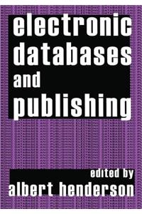 Electronic Databases and Publishing