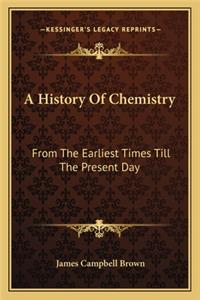 History Of Chemistry