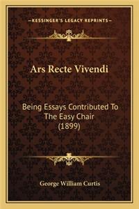 Ars Recte Vivendi