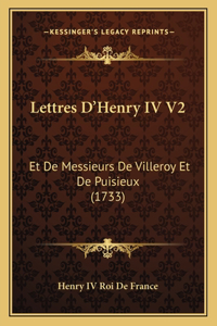 Lettres D'Henry IV V2