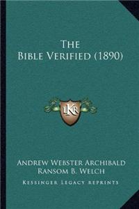 Bible Verified (1890)