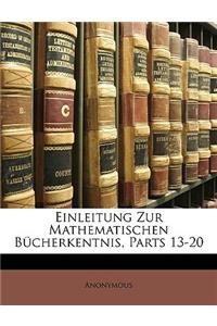 Einleitung zur mathematischen Bücherkentnis,