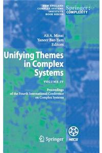 Unifying Themes in Complex Systems IV: Proceedings of the Fourth International Conference on Complex Systems