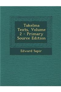 Takelma Texts, Volume 2