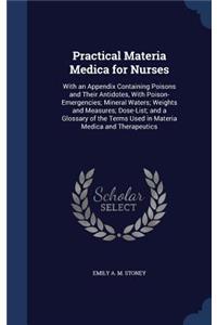 Practical Materia Medica for Nurses