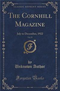 The Cornhill Magazine, Vol. 53