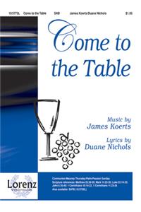 Come to the Table