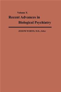 Recent Advances in Biological Psychiatry: The Proceedings of the Twenty-Second Annual Convention and Scientific Program of the Society of Biological Psychiatry, Detroit, Michigan, May 5-7, 1