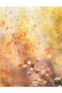 Grunge Floral 2016 Monthly Planner