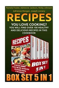 Recipes Box Set 5 In 1