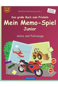 BROCKHAUSEN Bastelbuch Bd. 2 - Das große Buch zum Prickeln - Mein Memo-Spiel Junior