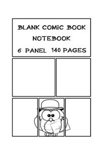Blank Comic Book Notebook