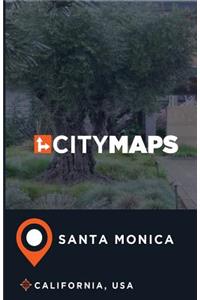 City Maps Santa Monica California, USA