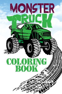 Monster truck coloring book