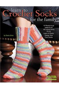 Learn to Crochet Socks for the Family