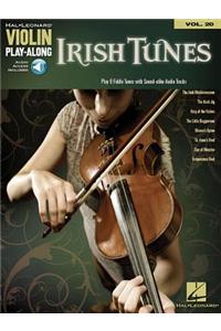 Irish Tunes: Violin Play-Along Volume 20 Book/Online Audio